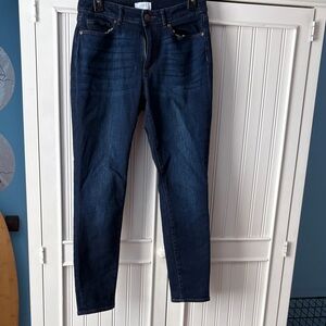 LOFT Dark Blue Skinny Jeans